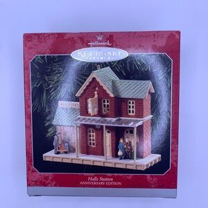 Hallmark Keepsake Halls Station Ornament - 1998